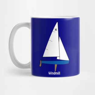 Windmill Sailboat Mug